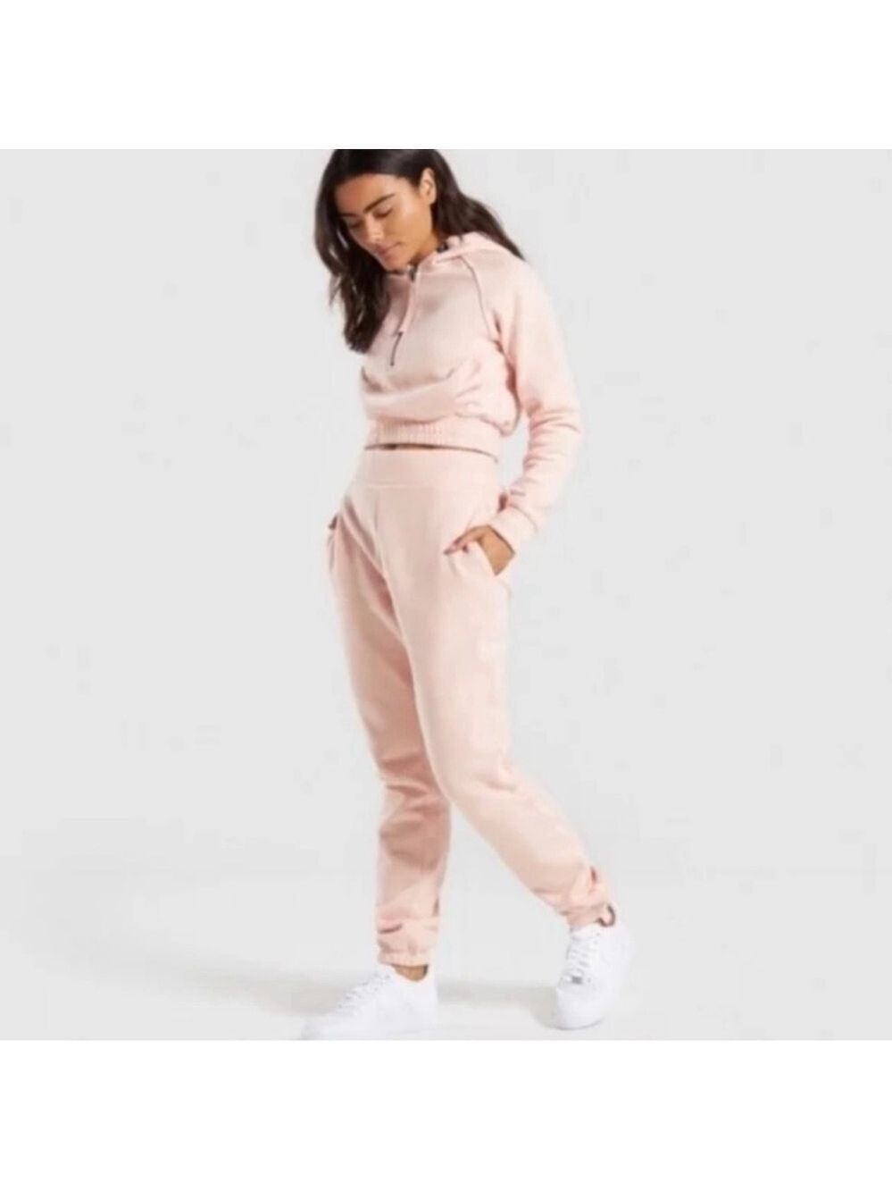 Everyday Jogger Pants: Peachy Rose color. Like New